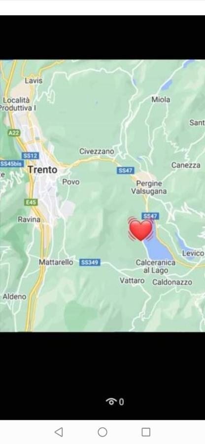 Appartamento Ca' dei Cigni Calceranica al Lago Esterno foto